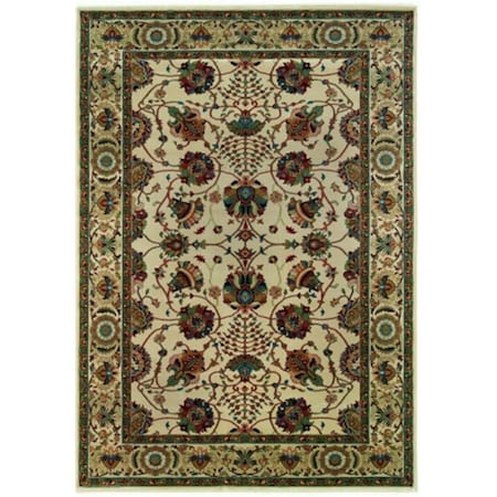 Sphinx By Oriental Weavers Area Rugs, Ariana 431O3 8X11 Rectangle - Ivory/ Red-Polypropylene A431O3240330ST